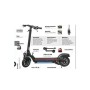 VINCO MONOPATTINO ELETTRICO VINCO COD. 10000 VELOCITA' 25KM/H MOTORE 500W BRUSH