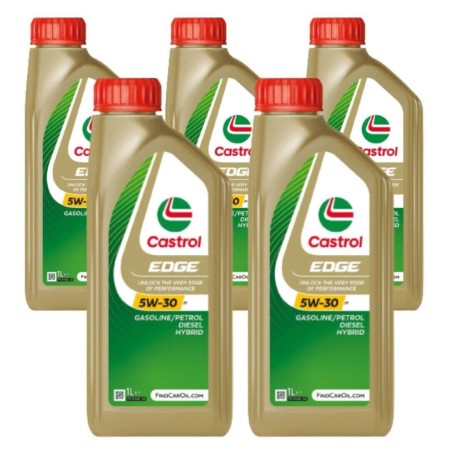 5 LITRI OLIO MOTORE CASTROL EDGE 5W30M BMW FULL SYNTHETIC