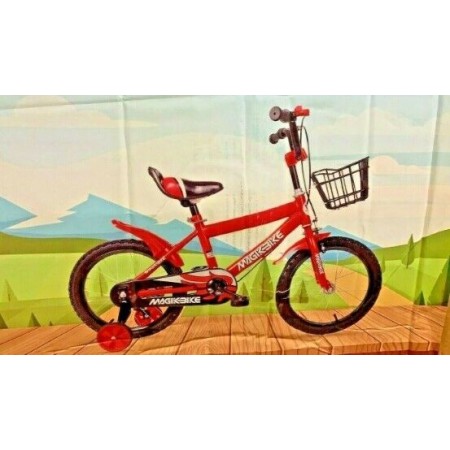 MAGIC 16" BICICLETTA CON RUOTE GONFIABILI COLORE ROSSO B032