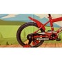 MAGIC 16" BICICLETTA CON RUOTE GONFIABILI COLORE ROSSO B032