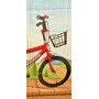 MAGIC 16" BICICLETTA CON RUOTE GONFIABILI COLORE ROSSO B032