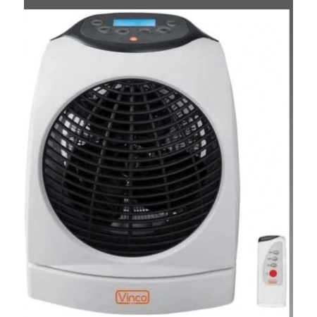 STUFA ELETTRICA 70311 TERMOVENTILATORE CALDOBAGNO CON TELECOMANDO 70311