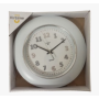 OROLOGIO DA PARETE ABS TONDO DIAMETRO 30 CM SFONDO BIANCO VIRTIME 1909/71