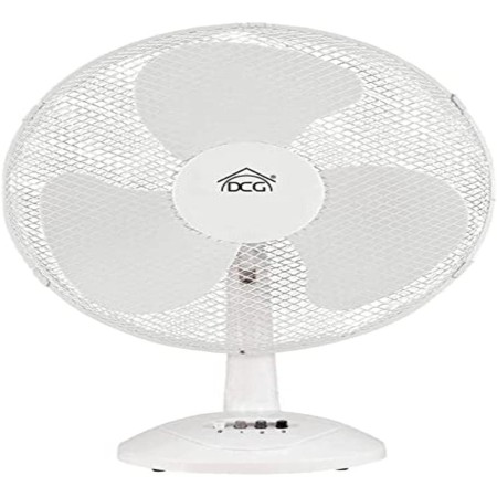 DCG - VE9030 VENTILATORE DA TAVOLO DIAMETRO 30 CM COLORE BIANCO