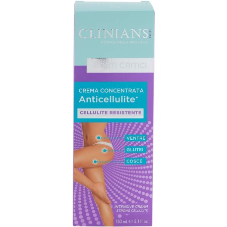 CLINIANS CREMA ANTICELLULITE VENTRE GLUTEI COSCE, 150ML COD 158290