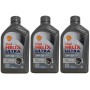 SET DA 3 OLIO SHELL  HELLIX ULTRA AG LUBRIFICANTE SINTETICO 1L 5W30 PER MOTORI DIESEL