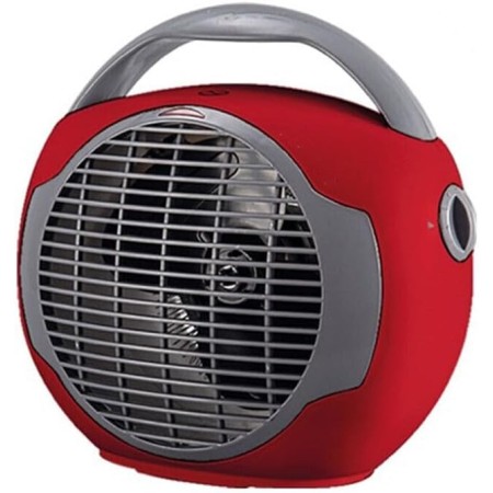 TERMOVENTILATORE SUN KASAVIVA STUFA ELETTRICA 1000-2000W PER ESTATE/INVERNO (ROSSO) COD 16421848