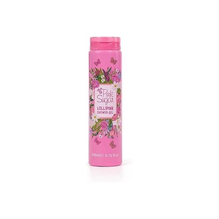 PINK SUGAR, LOLLIPINK SHOWER GEL - BAGNOSCHIUMA DELICATO E LEGGERO DALL'ESSENZA RAFFINATA ED AVVOLGENTE 200 ML COD 178331