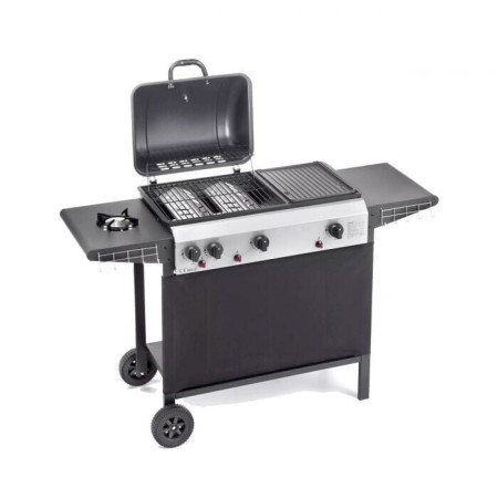 BARBECUE A GAS GPL 4080 3 BRUCIATORI DOUBLE OMPAGRILL