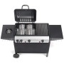 BARBECUE A GAS GPL 4080 3 BRUCIATORI DOUBLE OMPAGRILL