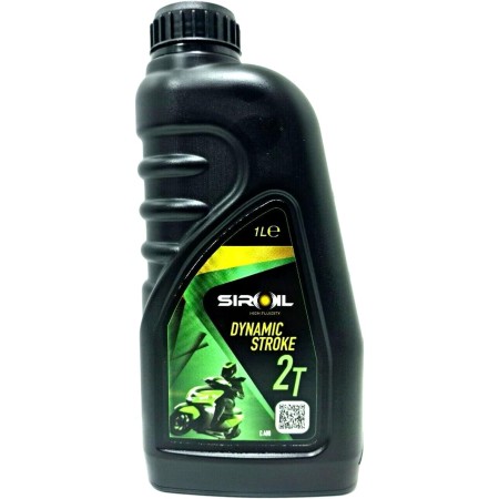 4 LITRI DI OLIO MINERALE PER MISCELA - SIROIL 2T DYNAMIC STROKE - SCOOTER MOTO QUAD 2 TEMPI cod SIR40001