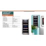 CANTINETTA 100 LITRI REFRIGERANTE 50300 90W ILLUMINAZIONE LED VINCO