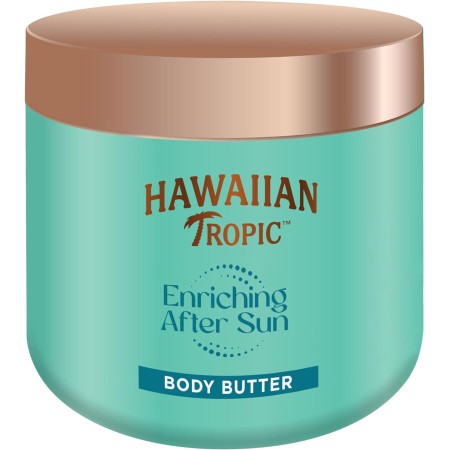 HAWAIIAN TROPIC 176783  | ENRICHING BODY BUTTER DOPOSOLE - 250 ML, 12 DI IDRATAZIONE, CON BURRO DI KARITÉ, PROFUMO DI COCCO, VEGANO