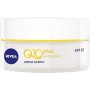 NIVEA 214056 Q10 POWER CREMA GIORNO ANTI-RUGHE RASSODANTE SPF15 50 ML,CREMA VISO ANTI-ETÀ PER 24 ORE DI IDRATAZIONE, CREMA ANTIRUGHE ARRICCHITA CON CREATINA E COENZIMA Q10