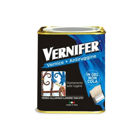 AREXONS 4871  VERNIFER | PRODOTTO VERNICIANTE, SMALTO ANTIRUGGINE, ADATTO A PROTEZIONE E FINITURA DI IDI INTERNI ED ESTERNI, VERDE SMERALDO BRILLANTE, 750ML