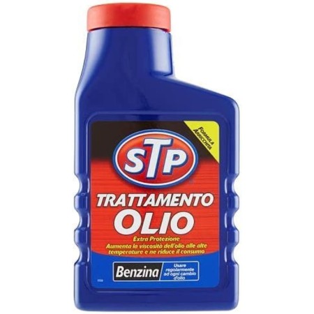 STP 120124 TRATTAMENTO OLIO, BENZINA, CONTRO L’USURA DEL MOTORE, RIDUCE IL CONSUMO DI OLIO E NE AUMENTA LA VISCOSITÀ AD ALTE TEMPERATURE, 300 ML