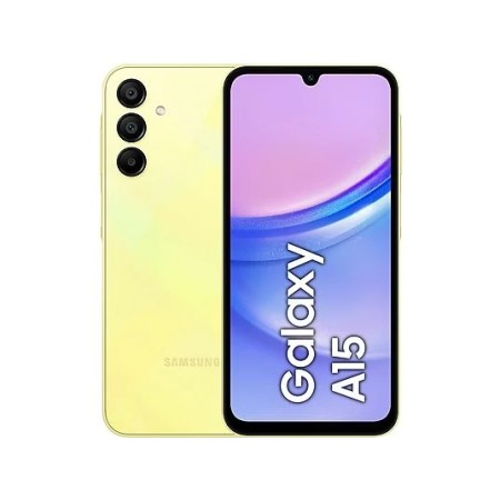 SAMSUNG GALAXY A15 SMARTPHONR ANDROID 14 DISPLAY SUPER AMOLED 6.5FHD -4GB RAM 128GB GIALLO