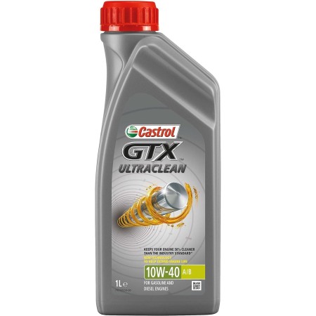 CASTROL OLIO MOTORE LUBRIFICANTE CASTROL GTX ULTRACLEAN 10W-40 A3/B4 1L