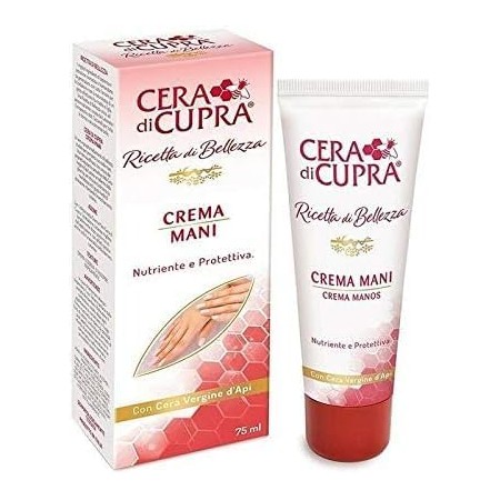 CERA DI CUPRA 0509 CERA DI CUPRA RICETTA AL MIELE  DI BELLEZZA CREMA MANI TUBO 75 ML