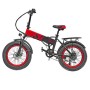 VINCO 12010  BICI ELETTRICA CON PEDALATA ASSISTITA 12000 - 250W - ROSSA (MYT-20)