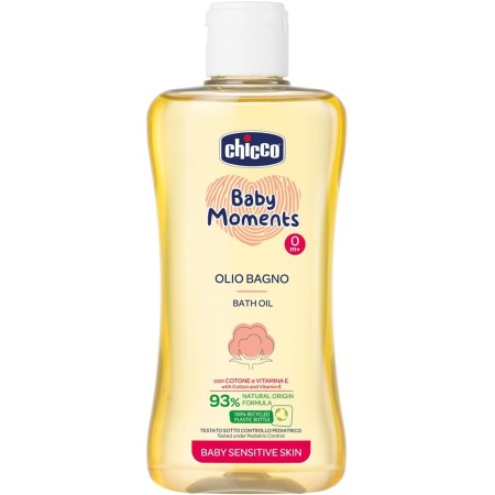 CHICCO 1024 OLIO BAGNO BABY MOMENTS 0+ MESI 200ML