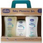 CHICCO 106210 BABY MOMENTS COFANETTO BAGNO DELICATO + CREMA CORPO FLUIDA + ACQUA DI COLONIA 0+MESI