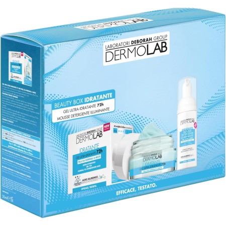 DERMOLAB TDV003124 BEAUTY BOX KIT SKINCARE VISO GEL-ULTRA IDRATANTE 72ORE