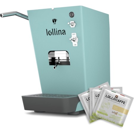 LOLLINA MACCHINA DEL CAFFE' ESPRESSO ACQUAMELLOW + 40 CIALDE MISCELA OMAGGIO