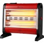 DCG SA9424 STUFA AL QUARZO TURBO E UMIDICIFATORE ROSSO 1600W