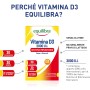 EQUILIBRA INTEGRATORI ALIMENTARI VITAMINA D3 FUNZIONE DEL SISTEMA IMMUNITARIO 30 COMPRESSE