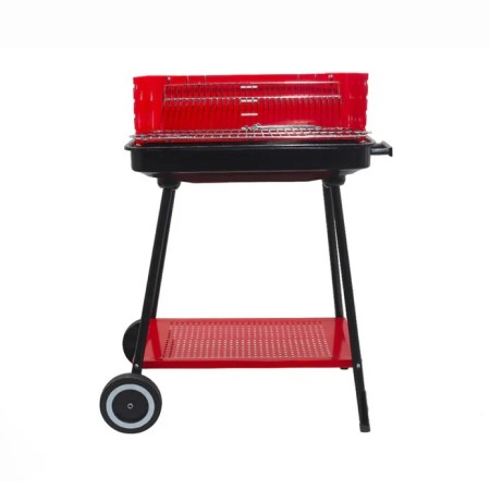 DGBAVARIA BARBECUE 484001 RETTANGOLARE CON IANO INFERIORE + RUOTE 61.5X12X40CM