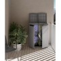 TERRY CONTENITORE ECOLINE 2  PER LA RACCOLTA DIFFERENZIATA 68X39X88,7 CM GRIGIO/NERO 110L