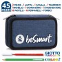 BE SMART ASTUCCIO TRIPLO 18+18 GIOTTO YORK BLU NAVY