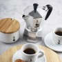 BIALETTI CAFFETTIERA MOKA EXPRESS 1 TAZZA CON MANICO ANTI-SCOTTATURA NON ADATTA A INDUZIONE  60ML ALLUMINIO COD 1161