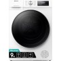 HISENSE DHQA902U ASCIUGATRICE A POMPA DI CALORE CON ION TECH 9KG OBLO' NERO , DISPLAY + POWER AIR FLOW CLASSE ENERGETICA A