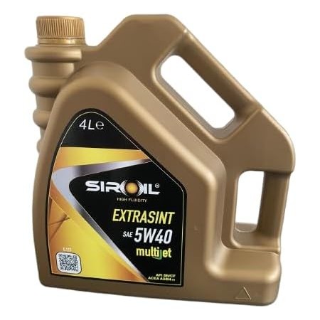 OLIO MOTORE EXTRASINTETICO 5W-40 TANICA DA 4 LITRI A3/B4 PER MOTORI BENZINA E DIESEL C117(L.O)