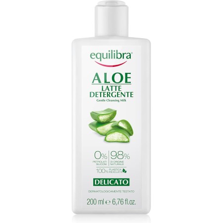 EQUILIBRA LATTE DETERGENTE ALOEPER PELLI SENSIBILI IDRATA LENISCE E RIEQUILIBRA LA PELLE  200ML