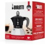 BIALETTI CAFFETTIERA MOKA INDUCTION 2 TAZZE ADATTA A TUTTII PIANI DI COTTURA 100ML DESING ELEGATE NERO